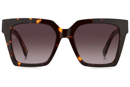 Ochelari de soare Tommy Hilfiger TH2100/S 086/HA Pătrați Havana