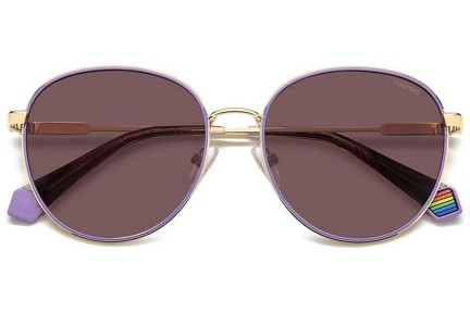 Ochelari de soare Polaroid PLD6215/S/X S9E/KL Polarized Rotunzi Aurii