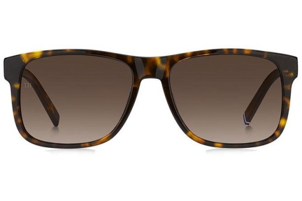 Ochelari de soare Tommy Hilfiger TH2073/S 086/HA Dreptunghiulari Havana