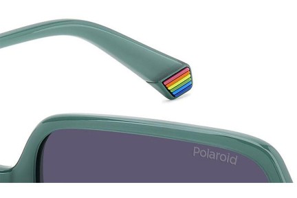 Ochelari de soare Polaroid PLD6219/S 1ED/WJ Polarized Pătrați Verzi