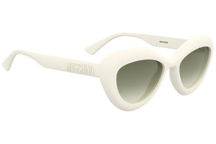 Ochelari de soare Moschino MOS163/S SZJ/9K Cat Eye Albi