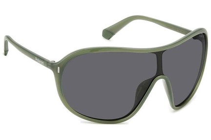 Ochelari de soare Polaroid PLD6216/S 1ED/M9 Polarized Lentilă unică | Shield Verzi