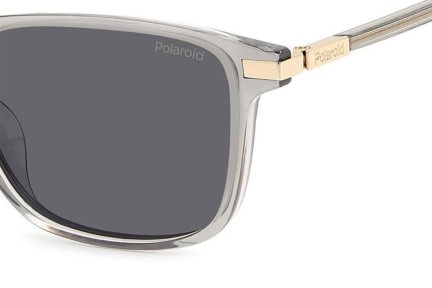 Ochelari de soare Polaroid PLD4169/G/S/X 690/M9 Polarized Dreptunghiulari Gri