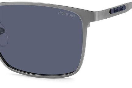 Ochelari de soare Polaroid PLD2159/G/S/X KJ1/C3 Polarized Dreptunghiulari Gri