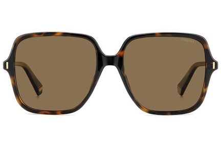 Ochelari de soare Polaroid PLD6219/S 086/SP Polarized Pătrați Havana