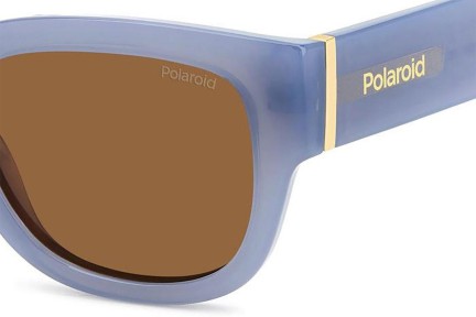 Ochelari de soare Polaroid PLD6213/S/X MVU/HE Polarized Dreptunghiulari Albaștri