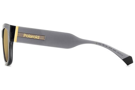 Ochelari de soare Polaroid PLD6213/S/X RIW/LM Polarized Dreptunghiulari Gri