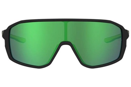 Ochelari de soare Under Armour UAGAMEDAYJR 71C/Z9 Lentilă unică | Shield Negri