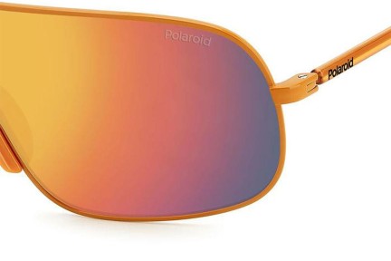 Ochelari de soare Polaroid PLD6222/S L7Q/OZ Polarized Lentilă unică | Shield Portocalii