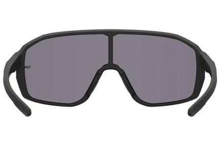 Ochelari de soare Under Armour UAGAMEDAYJR 71C/Z9 Lentilă unică | Shield Negri