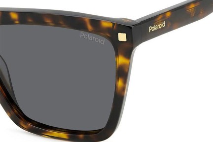 Ochelari de soare Polaroid PLD4164/S/X 086/M9 Polarized Flat Top Havana