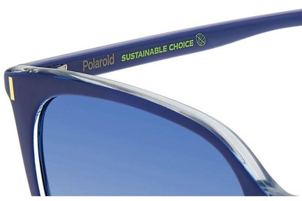 Ochelari de soare Polaroid PLD6218/S PJP/Z7 Polarized Pătrați Albaștri