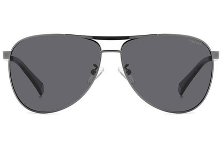 Ochelari de soare Polaroid PLD2160/G/S/X KJ1/M9 Polarized Pilot Gri