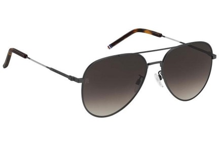 Ochelari de soare Tommy Hilfiger TH2111/G/S SVK/HA Pilot Gri