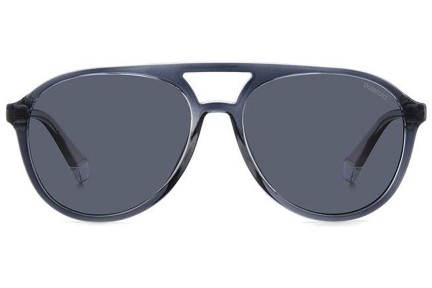 Ochelari de soare Polaroid PLD4162/S 09V/C3 Polarized Pilot Gri