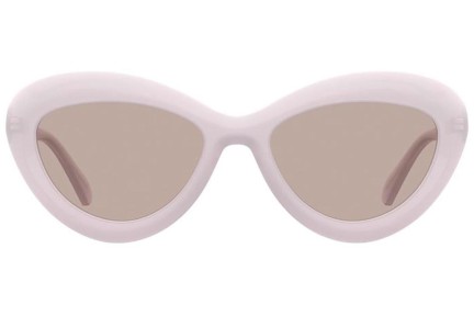 Ochelari de soare Moschino MOS163/S 35J/U1 Cat Eye Roz