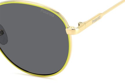 Ochelari de soare Polaroid PLD6215/S/X DYG/M9 Polarized Rotunzi Aurii