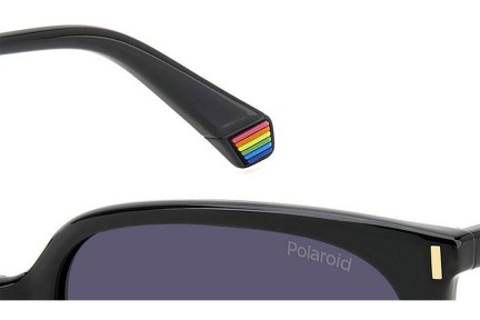 Ochelari de soare Polaroid PLD6218/S 807/WJ Polarized Pătrați Negri