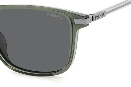 Ochelari de soare Polaroid PLD4169/G/S/X 8YW/M9 Polarized Dreptunghiulari Verzi