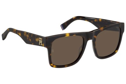 Ochelari de soare Tommy Hilfiger TH2118/S 086/70 Dreptunghiulari Havana