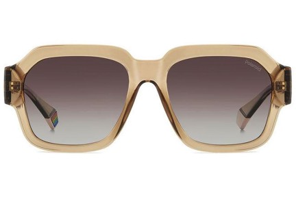 Ochelari de soare Polaroid PLD6212/S/X 10A/LA Polarized Dreptunghiulari Bej