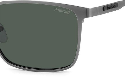 Ochelari de soare Polaroid PLD2159/G/S/X R80/UC Polarized Dreptunghiulari Gri