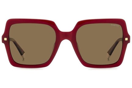 Ochelari de soare Polaroid PLD4165/S/X LHF/SP Polarized Pătrați Roșii