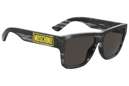 Ochelari de soare Moschino MOS167/S 2W8/IR Dreptunghiulari Gri