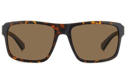 Ochelari de soare Polaroid PLD2158/S HGC/SP Polarized Dreptunghiulari Havana