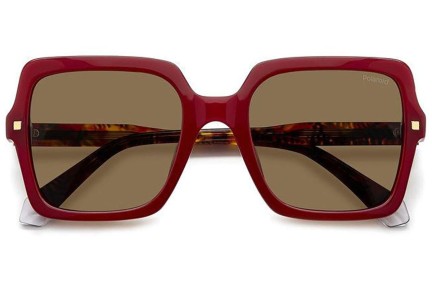 Ochelari de soare Polaroid PLD4165/S/X LHF/SP Polarized Pătrați Roșii