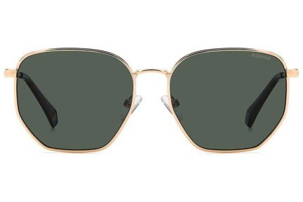 Ochelari de soare Polaroid PLD6214/S/X DDB/UC Polarized Dreptunghiulari Aurii