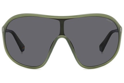 Ochelari de soare Polaroid PLD6216/S 1ED/M9 Polarized Lentilă unică | Shield Verzi