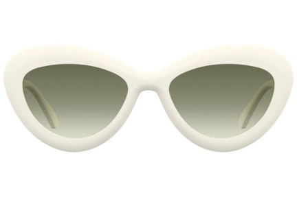 Ochelari de soare Moschino MOS163/S SZJ/9K Cat Eye Albi