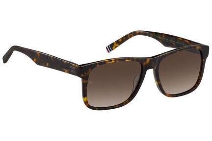 Ochelari de soare Tommy Hilfiger TH2073/S 086/HA Dreptunghiulari Havana