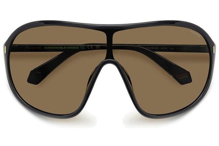 Ochelari de soare Polaroid PLD6216/S 807/SP Polarized Lentilă unică | Shield Negri