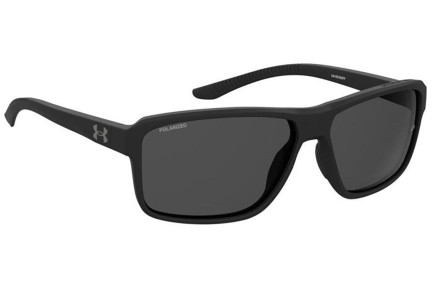 Ochelari de soare Under Armour UAKICKOFF 003/M9 Polarized Dreptunghiulari Negri