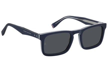 Ochelari de soare Tommy Hilfiger TH2068/S PJP/IR Dreptunghiulari Albaștri