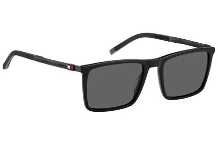 Ochelari de soare Tommy Hilfiger TH2077/S 807/M9 Polarized Dreptunghiulari Negri