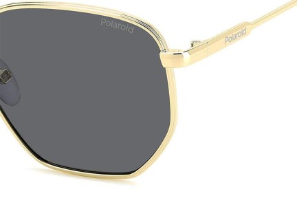 Ochelari de soare Polaroid PLD6214/S/X 2F7/M9 Polarized Dreptunghiulari Aurii