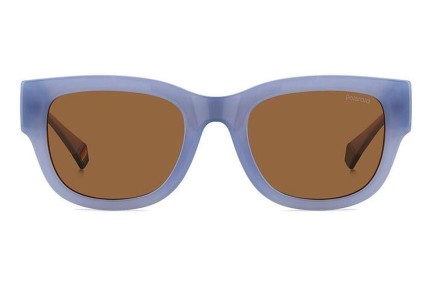 Ochelari de soare Polaroid PLD6213/S/X MVU/HE Polarized Dreptunghiulari Albaștri