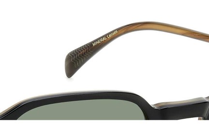 Ochelari de soare David Beckham DB1140/S 05K/O7 Dreptunghiulari Negri