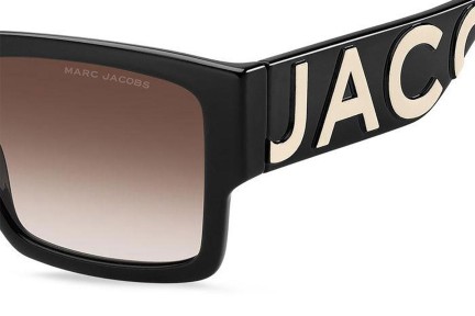 Ochelari de soare Marc Jacobs MARC739/S 80S/HA Dreptunghiulari Negri