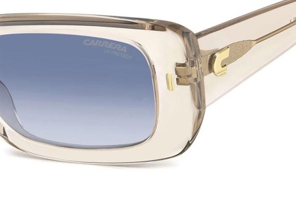 Ochelari de soare Carrera CARRERA3014/S 10A/08 Dreptunghiulari Bej