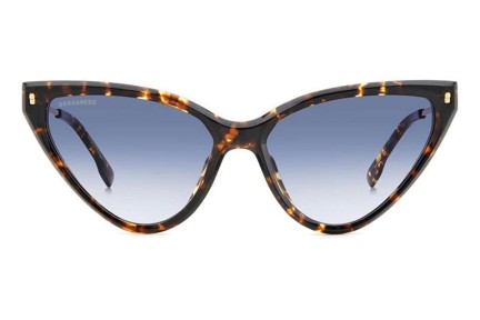 Ochelari de soare Dsquared2 D20134/S 086/08 Cat Eye Havana