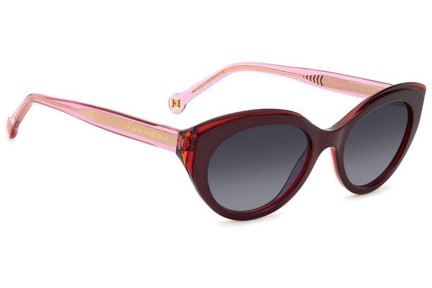 Ochelari de soare Carolina Herrera HER0250/S 0T5/9O Cat Eye Roșii