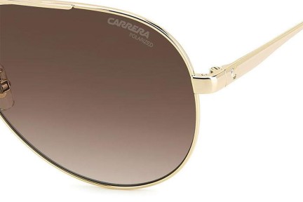 Ochelari de soare Carrera CARRERA3005/S 06J/LA Polarized Pilot Aurii