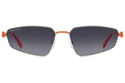 Ochelari de soare Dsquared2 ICON0015/S G2I/9O Dreptunghiulari Argintii