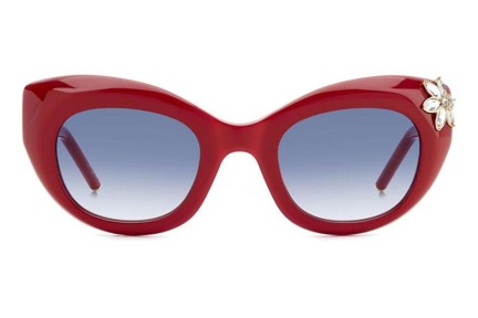 Ochelari de soare Carolina Herrera HER0215/S C9A/08 Cat Eye Roșii