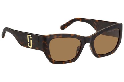 Ochelari de soare Marc Jacobs MARC723/S 086/70 Dreptunghiulari Havana