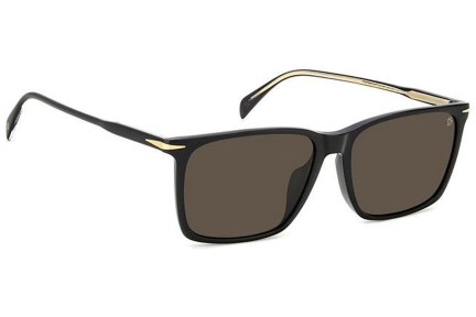 Ochelari de soare David Beckham DB1145/G/S 807/IR Dreptunghiulari Negri